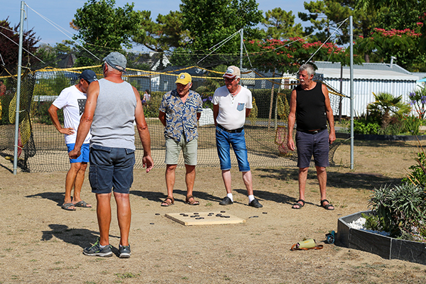 free loan of shuffleboard at the campsite